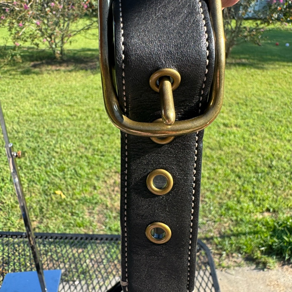 Coach Chelsea Vintage Lace Stitched Duffle Crossbody Bag - Picture 11 of 12